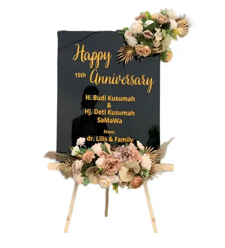 Papan Bunga Akrilik Uki Cawang